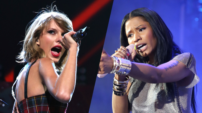 taylor vs minaj